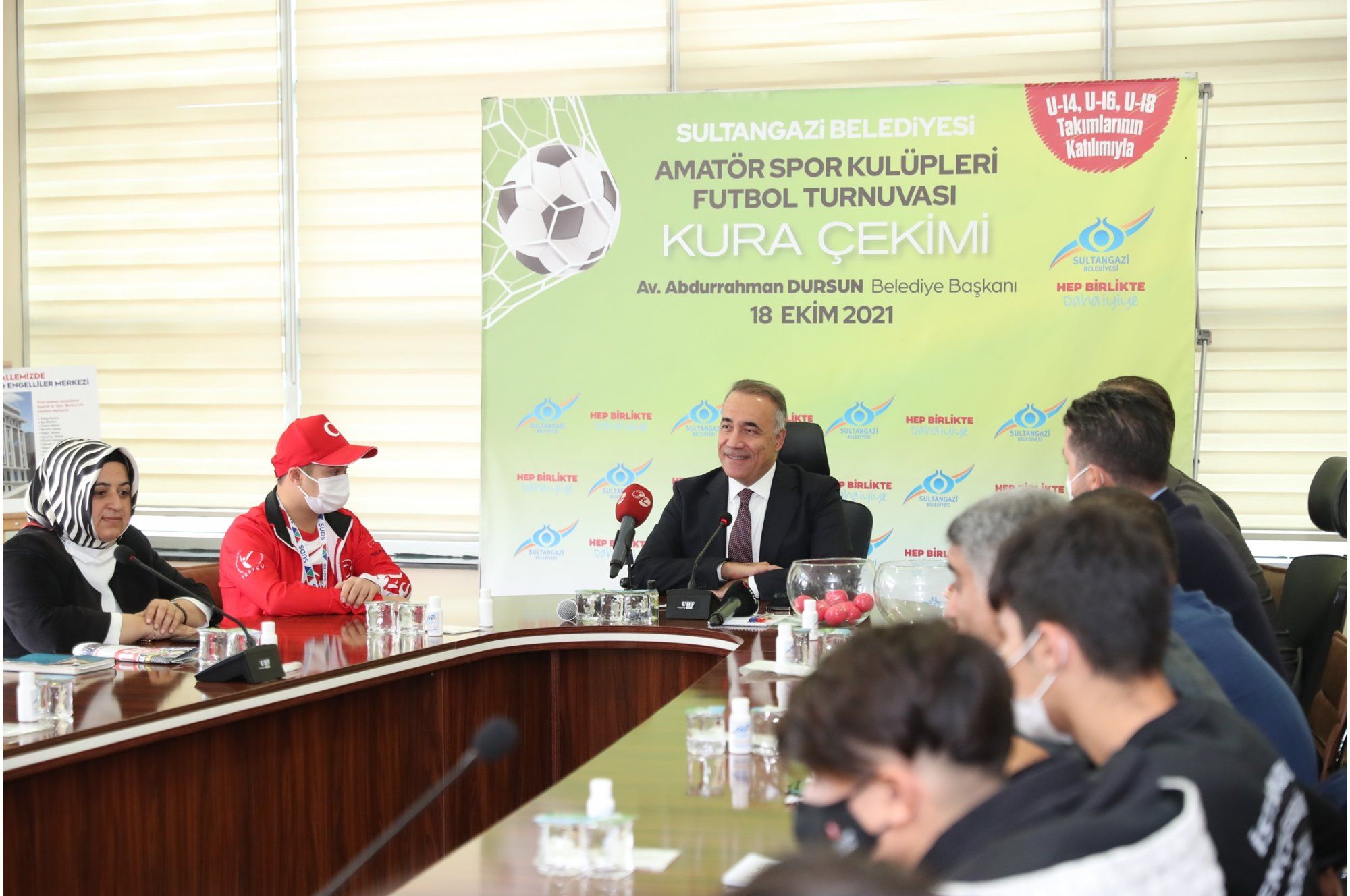 Sultangazi Belediyesi Amatör Spor Kulüpleri Futbol Turnuvası için Kuralar Çekildi